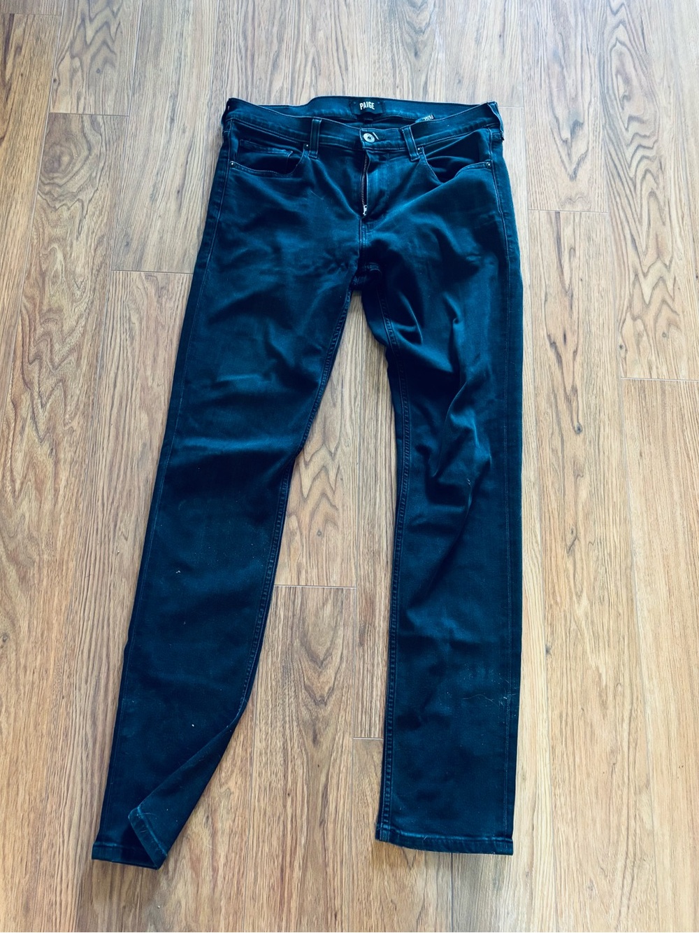 PAIGE Men’s Black Skinny Jeans